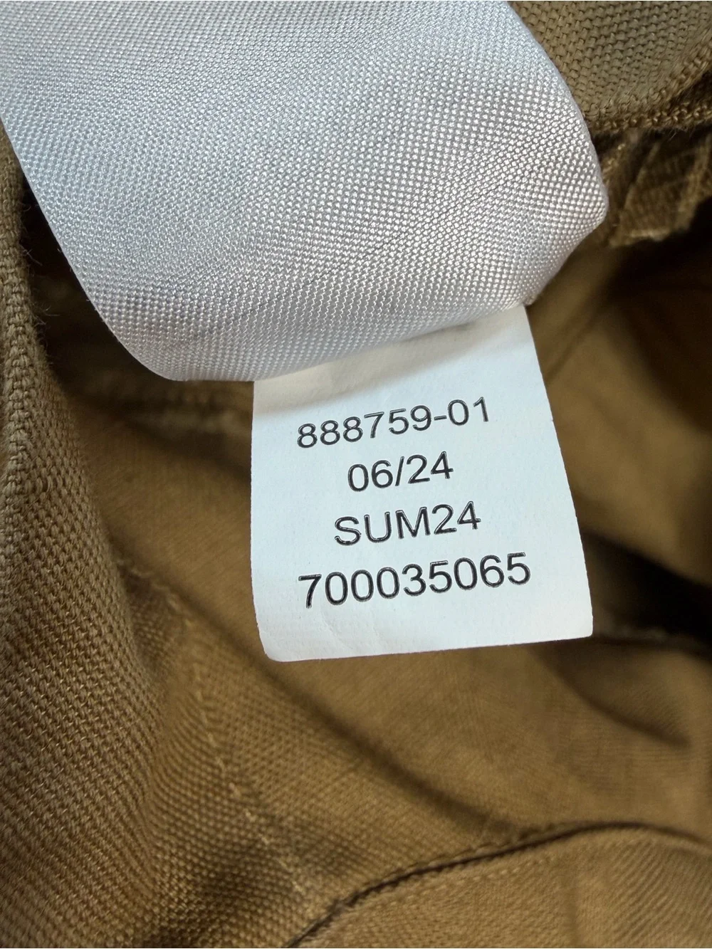 Banana Republic Linen Cotton Utility Jumpsuit Women 4 Tan Belted Wide Leg Safari